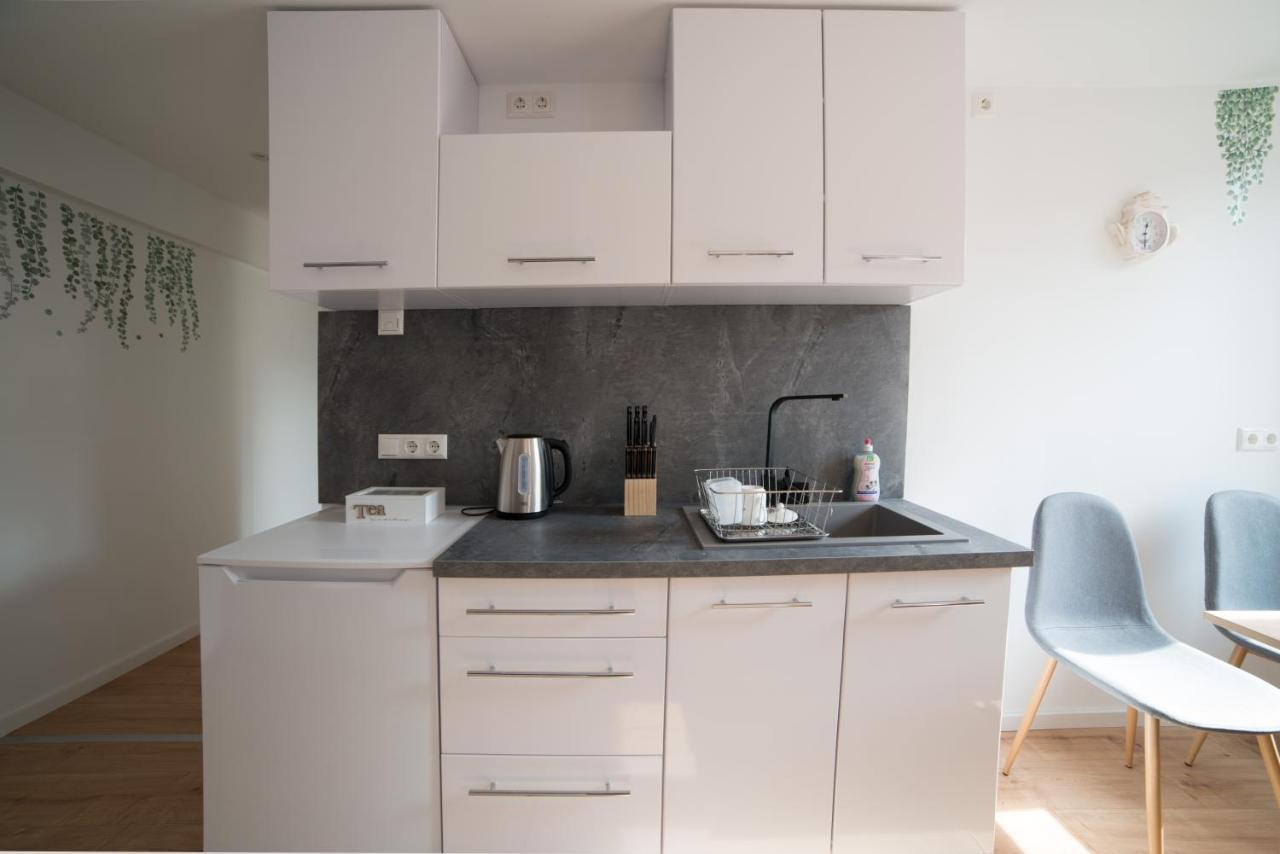 Schoene Ferienwohnung 54 M², Zentrumsnah, Kingbett Erfurt Exterior photo